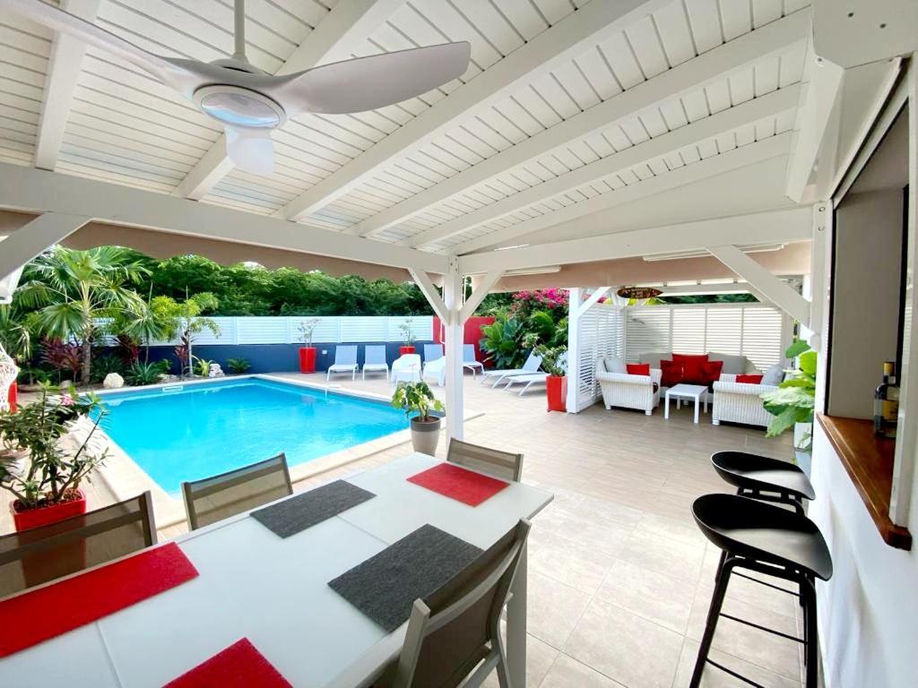 Villa Bikini - Sans Vis A Vis - Bien Ventillee Saint-Francois  Exterior foto